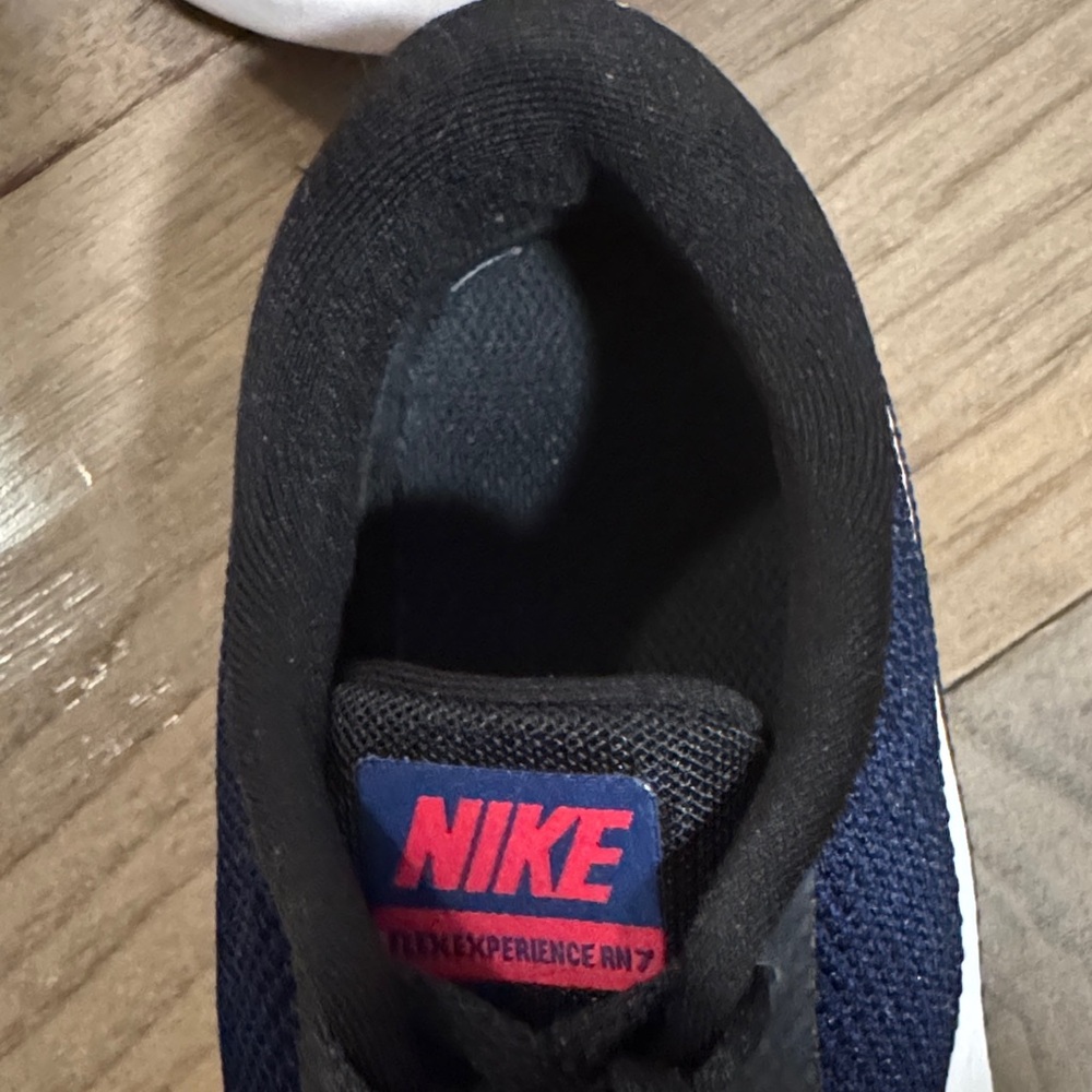 Black and Blue Nike Shoes - Picture 2 of 5